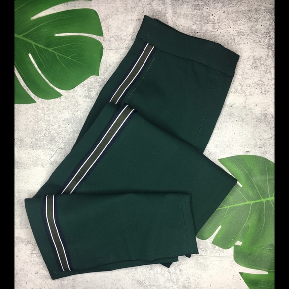 Sandro Khol Side Stripe Wide Leg Pants - Picture 2 of 8